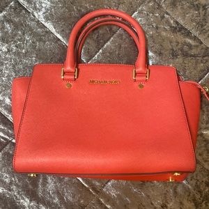 Michael Kors medium tote bag (watermelon color)